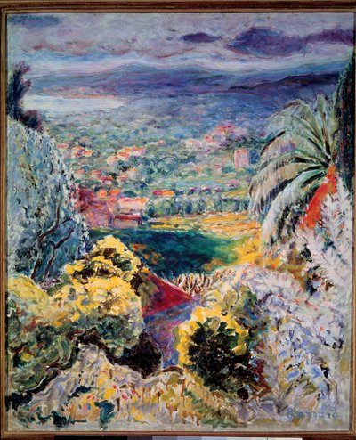 Der Cannet oder die Bucht von Cannes 1935 von Pierre Bonnard