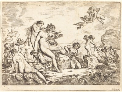 Die Toilette der Thetis von Pierre Brebiette