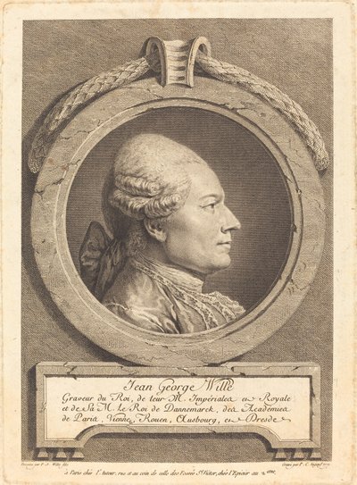 Jean George Wille von Pierre Charles Ingouf after Pierre Alexandre Wille