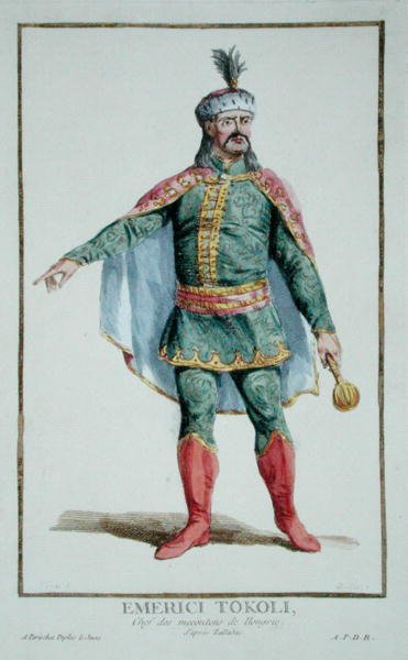 Emerici Tokoli, Anführer der Unzufriedenen von Ungarn aus 