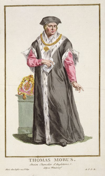Sir Thomas More (1478-1535) aus 