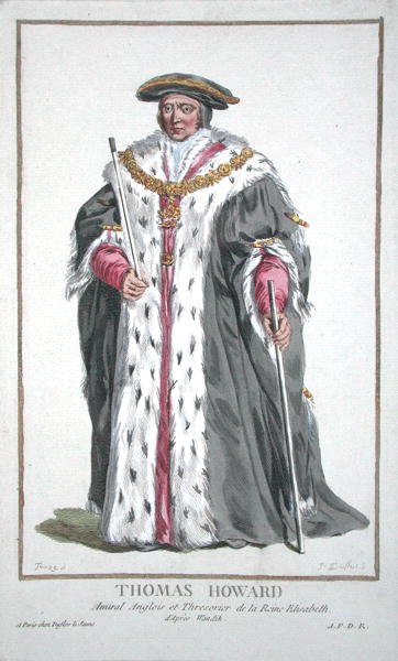 Thomas Howard (1473-1554) 3. Herzog von Norfolk aus 