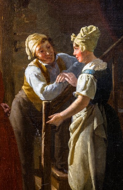 Die Cancans bei der Pförtnerin von Pierre Duval Le Camus