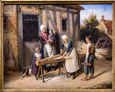 Die Bauernfamilie von Pierre Duval Le Camus