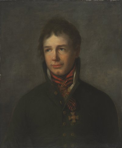 Porträt des Admirals und Entdeckers Ivan Krusenstern Adam Johann Ritter von Krusenstern 1770-184 von Pierre François Eugène Giraud