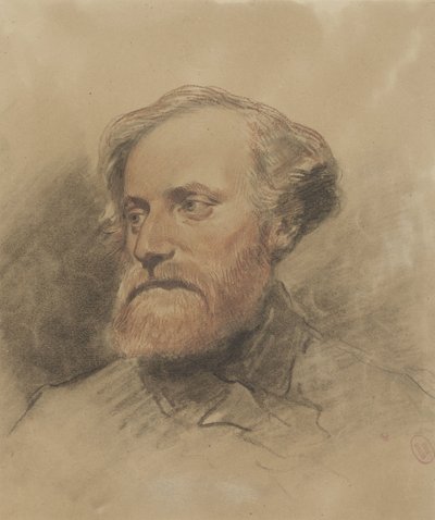 Porträt des Malers Alexandre Gabriel Decamps von Pierre François Eugène Giraud