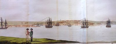 Hafen von Sewastopol. Aus Reisen durch die südlichen Provinzen des russischen Reiches 1793 und 1 von Pierre François Tardieu