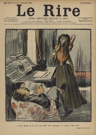 Illustration für Le Rire von Pierre Georges Jeanniot