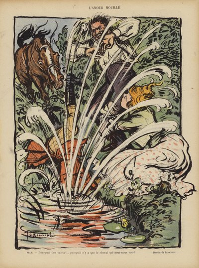 Illustration für Le Rire von Pierre Georges Jeanniot
