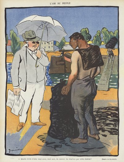 Illustration für Le Rire von Pierre Georges Jeanniot