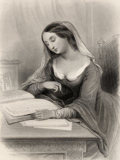 Heloise (1101-60) Illustration aus 