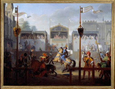 Ein Turnier im 14. Jahrhundert von Pierre Henri Revoil
