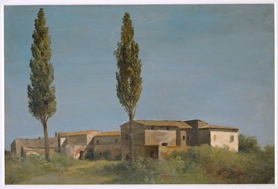 Fabrik in der Villa Farnese: die zwei Pappeln von Pierre Henri de Valenciennes