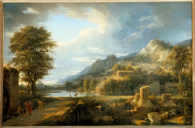 Die antike Stadt Agrigent in Sizilien von Pierre Henri de Valenciennes
