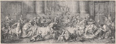 Das Fest im Haus des Simon von Pierre Hubert Subleyras