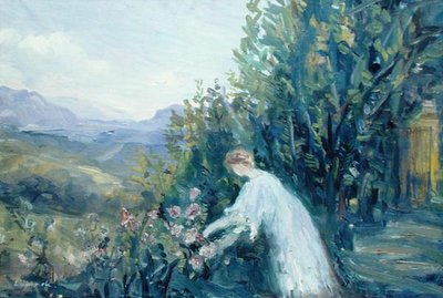 Frau im Garten, ca. 1909-10 von Pierre Laprade