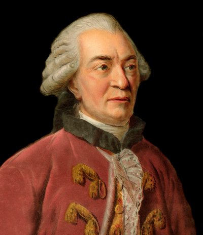 Porträt von Georges Louis Leclerc, Graf von Buffon (1707-1788), französischer Naturforscher, Mathematiker, Kosmologe und enzyklopädischer Autor - Porträt von Georges Louis Leclerc, Graf von Buffon (1707 - 1788), französischer Naturforscher und Schriftstell von Pierre Michel Alix