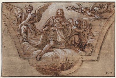 Entwurf für eine Deckendekoration von Pierre Mignard