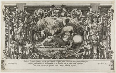 Die Nymphe von Fontainebleau, 1554 von Pierre Milan