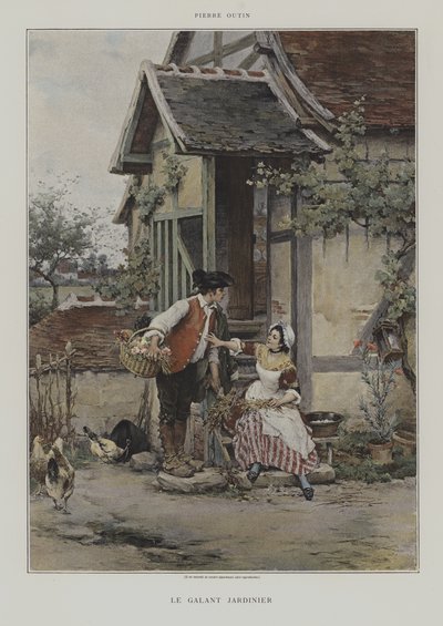 Der galante Gärtner von Pierre Outin