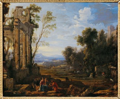 Ruhe während der Flucht nach Ägypten von Pierre Patel