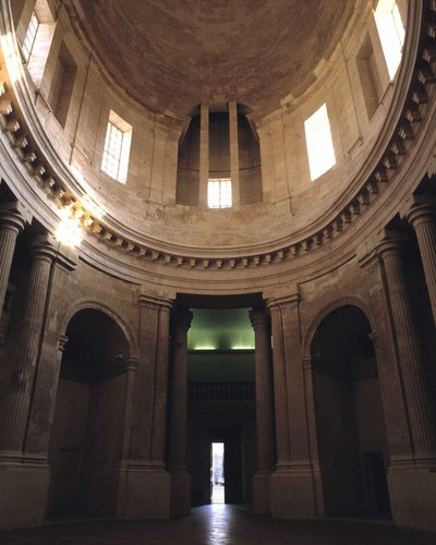 Barockarchitektur: Kapelle der Alten Charité (1679 - 1707), Kloster von Marseille, von Architekt Pierre Puget (1622 - 1694). Innenansicht. Marseille, Bouches-du-Rhône (13) von Pierre Puget