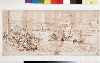Der Hafen von Toulon von Pierre Puget