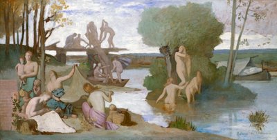 Der Fluss von Pierre Puvis de Chavannes