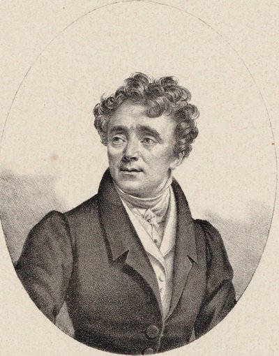 Porträt des Opernsängers Louis Antoine Eléonore Ponchard 1787-1866, ca. 1835 von Pierre Roch Vigneron