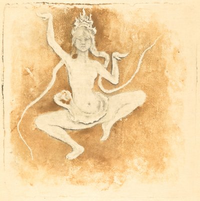 Kambodschanische Tänzerin von Pierre Roche