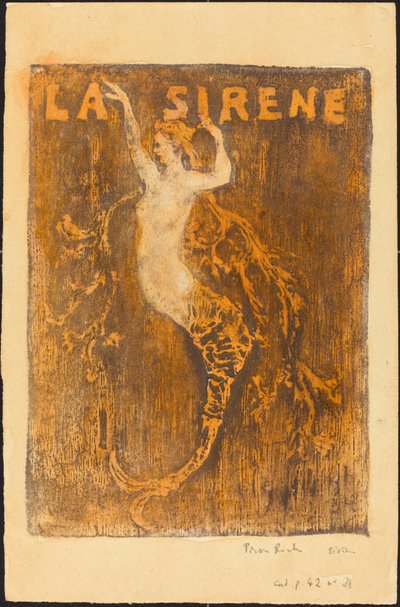 Sirene (Hippocampe) von Pierre Roche