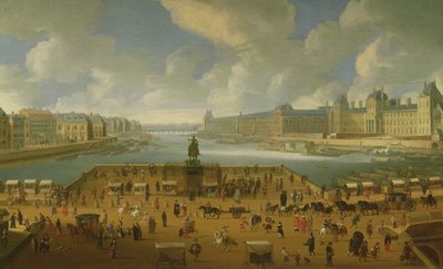 Le Pont Neuf, Paris von Pieter Bouts