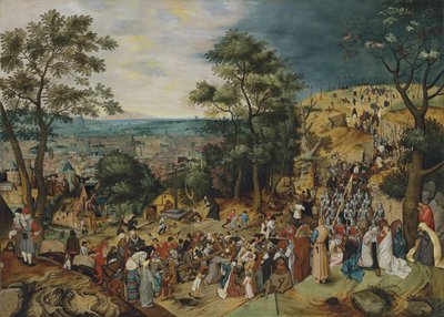 Der Weg nach Golgatha von Pieter Brueghel the Younger