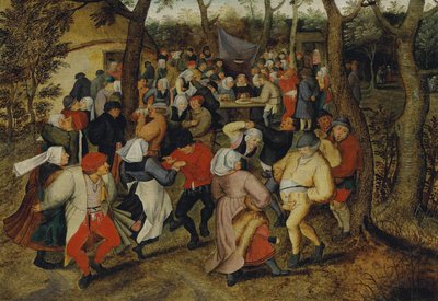 Der Hochzeitsreigen von Pieter Brueghel the Younger