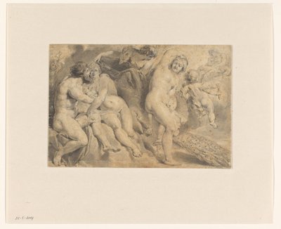 Ixion wird von Zeus und Hera getäuscht von Pieter Claesz. Soutman (rejected attribution)