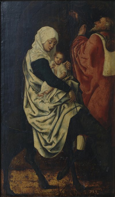 Die Flucht nach Ägypten von Pieter Coecke van Aelst