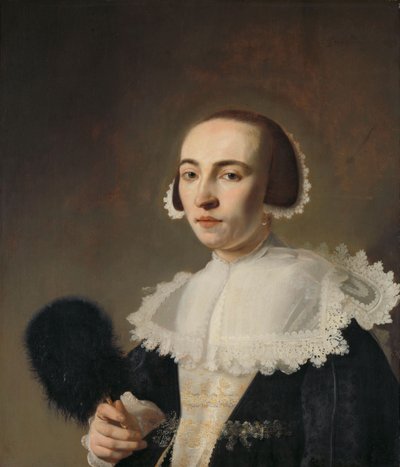 Porträt einer Frau von Pieter Dubordieu
