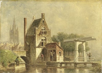 Das Koepoort in Delft von Pieter Gerard Vertin
