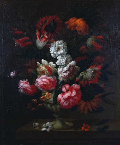 Stillleben von Blumen in einer Urne von Pieter Hardime