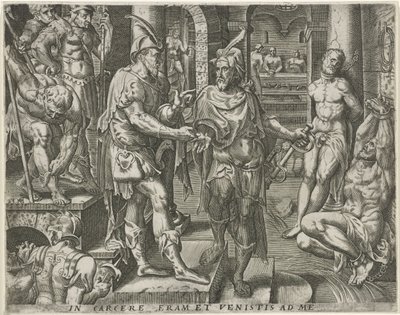 Besuche der Gefangenen von Pieter Nagel