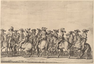 Einzug von Marie de Medici in Amsterdam [Tafel 3 von 6] von Pieter Nolpe