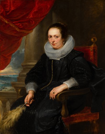 Porträt von Clara Fourment 1593-1643 von Pieter Paul Rubens