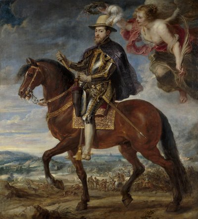 Porträt von Philipp II. zu Pferd, 1628 von Peter Paul Rubens