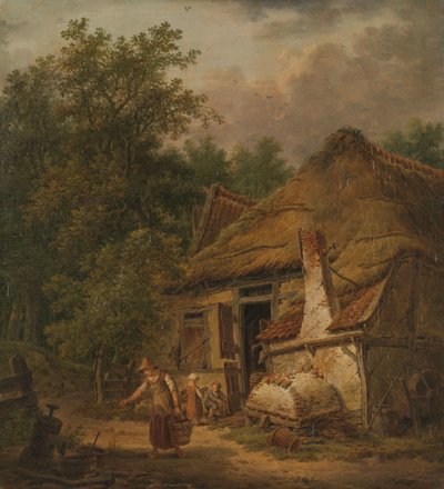Bauernhaus bei Helvoirt von Pieter Pietersz Barbiers
