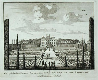 Haus und Gärten in Saint Annen-Land, aus 
