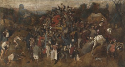 Der Wein des St. Martins Tages von Pieter Bruegel the Elder