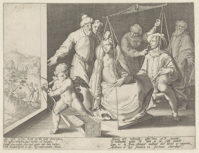 Die Hochzeitswaage von Pieter de Jode (I) (attributed to)