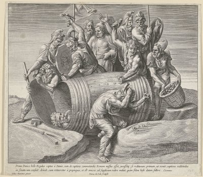 Die Standhaftigkeit des Marcus Atilius Regulus von Pieter de Jode (I)