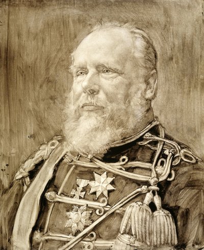 Porträt von Wilhelm III., König der Niederlande von Pieter de Josselin