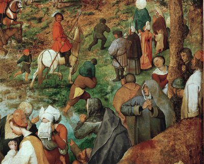 Jesus trägt das Kreuz von Pieter the Elder Bruegel